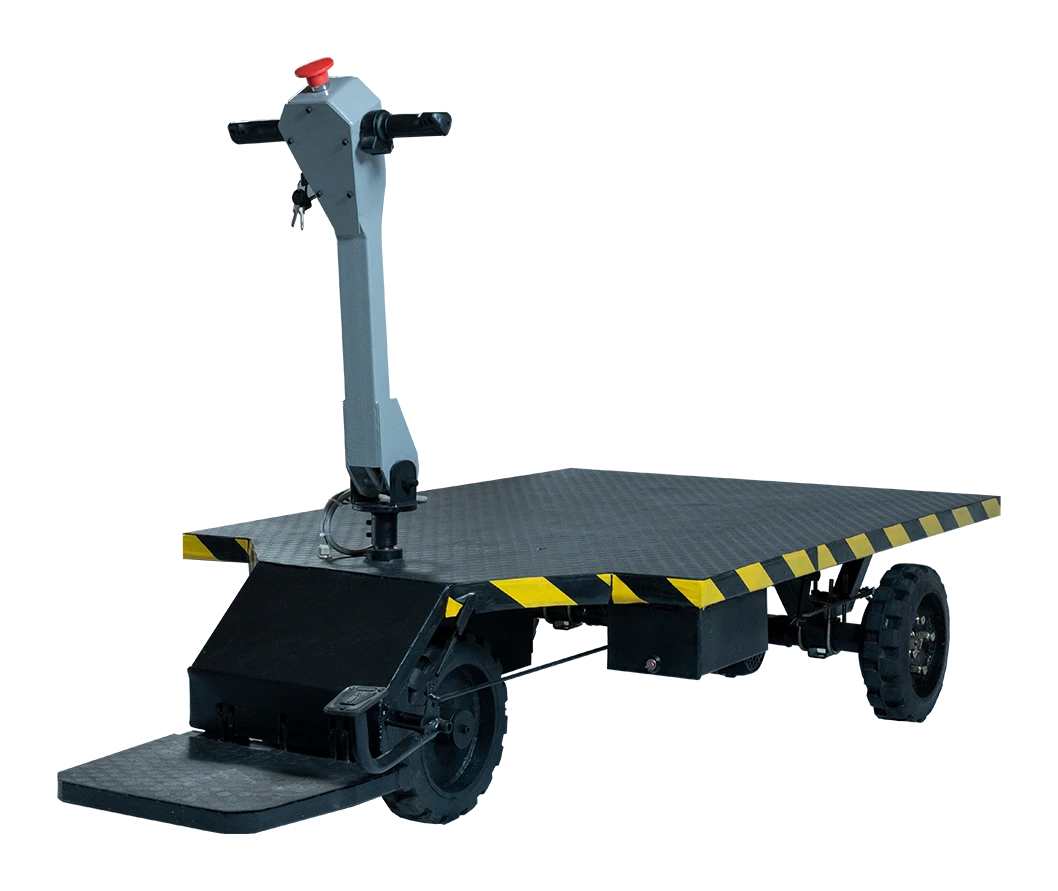 Electric platform trolley